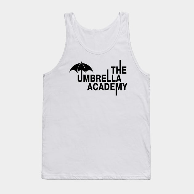 The Umbrella Academy - Black Tank Top by VikingElf